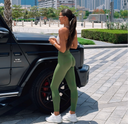 High Waisted Seamless Scrunch Leggings