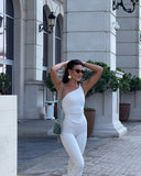 Lune One-shoulder Twist Top