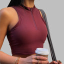 Luxe Classic Zip Top