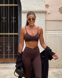 Luxe Bare V-neck Bra