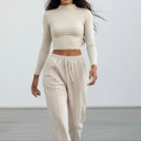 Mode Long Sleeve Crop