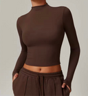 Mode Long Sleeve Crop