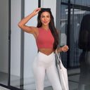 Luxe Aline Crop Top - (Final Sale)