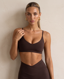Luxe Bare V-neck Bra