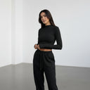 Mode Long Sleeve Crop