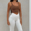 Luxe Bare V-cut Leggings