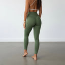 High Waisted Seamless Scrunch Leggings