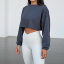 Oversized Bloom Crop