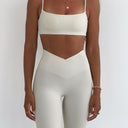 Luxe Bare V-cut Leggings