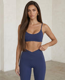 Luxe Bare V-neck Bra