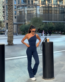 Lune One-shoulder Twist Top