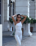 Lune One-shoulder Twist Top