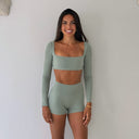 Elevate Long Sleeve Crop