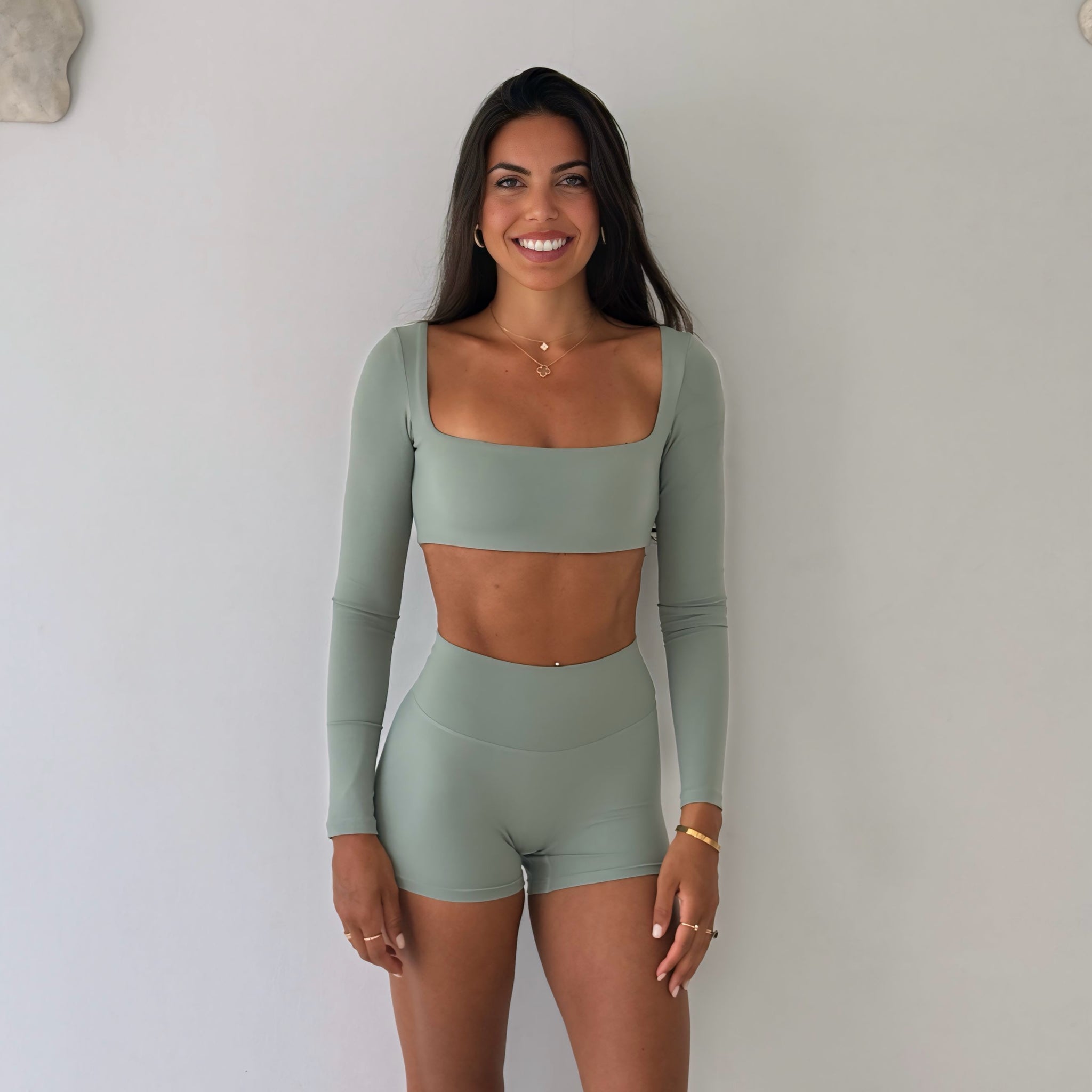 Elevate Long Sleeve Crop