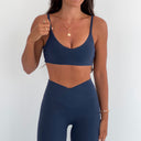 Luxe Bare V-neck Bra