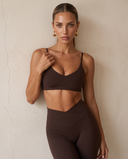 Luxe Bare V-neck Bra