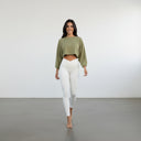Oversized Bloom Crop (Final Sale Non-Returnable)