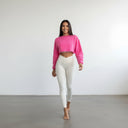 Oversized Bloom Crop (Final Sale Non-Returnable)