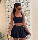 Court Collection Pleated Skort - (Final Sale)