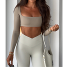 Elevate Long Sleeve Crop (Final Sale)