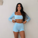 Elevate Long Sleeve Crop (Final Sale)