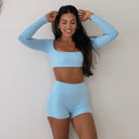 Elevate Long Sleeve Crop (Final Sale)