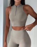 Luxe Classic Zip Top