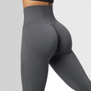 High-rise Seamless Scrunch Leggings - (Final Sale)
