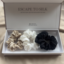 Silk Scrunchies - 100% Pure Mulberry X WRE Boutique