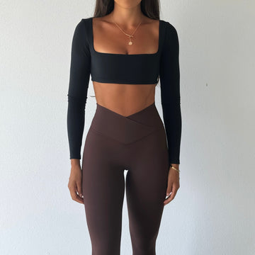 Luxe Bare V-cut Leggings