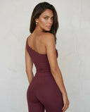 Lune One-shoulder Twist Top