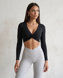 Luxe V-cut Leggings - (Final Sale)