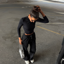Mode Long Sleeve Crop