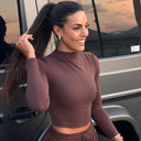 Mode Long Sleeve Crop