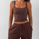 Mode Square-neck Top