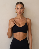 Luxe Bare V-neck Bra