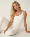 Lune One-shoulder Twist Top