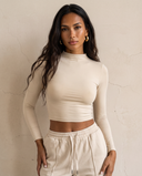 Mode Long Sleeve Crop