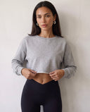 Nora Cropped Sweat (Final Sale Non-Returnable)