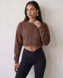 Nora Cropped Sweat (Final Sale Non-Returnable)