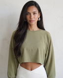 Oversized Bloom Crop (Final Sale Non-Returnable)