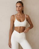 Luxe Bare V-neck Bra